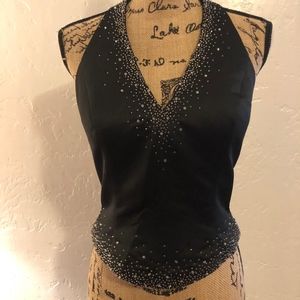 Magic Nights halter top, size 10
